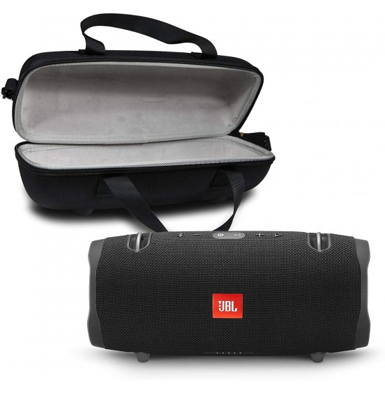 JBL Xtreme 2 Portable Bluetooth Waterproof Speaker Bundle with Hardshell Storage Case - Black